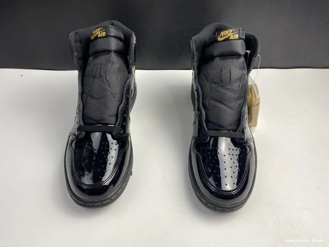 Rep HIGH GOLD JORDAN RETRO BLACK AIR METALLIC 1 555088-032 (2020) 0815